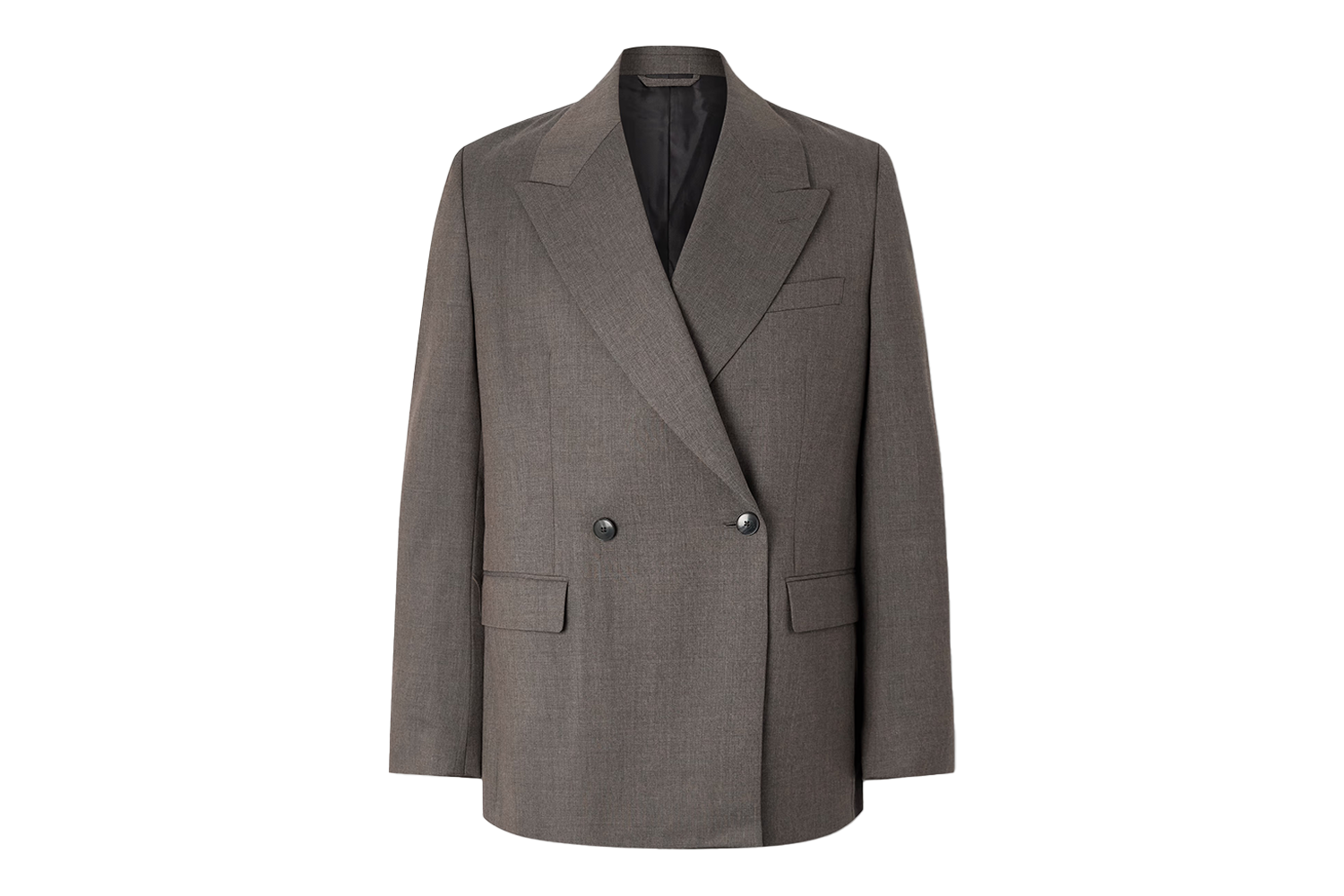 $ — Mfpen Double-Breasted Wool-Twill Suit Jacket