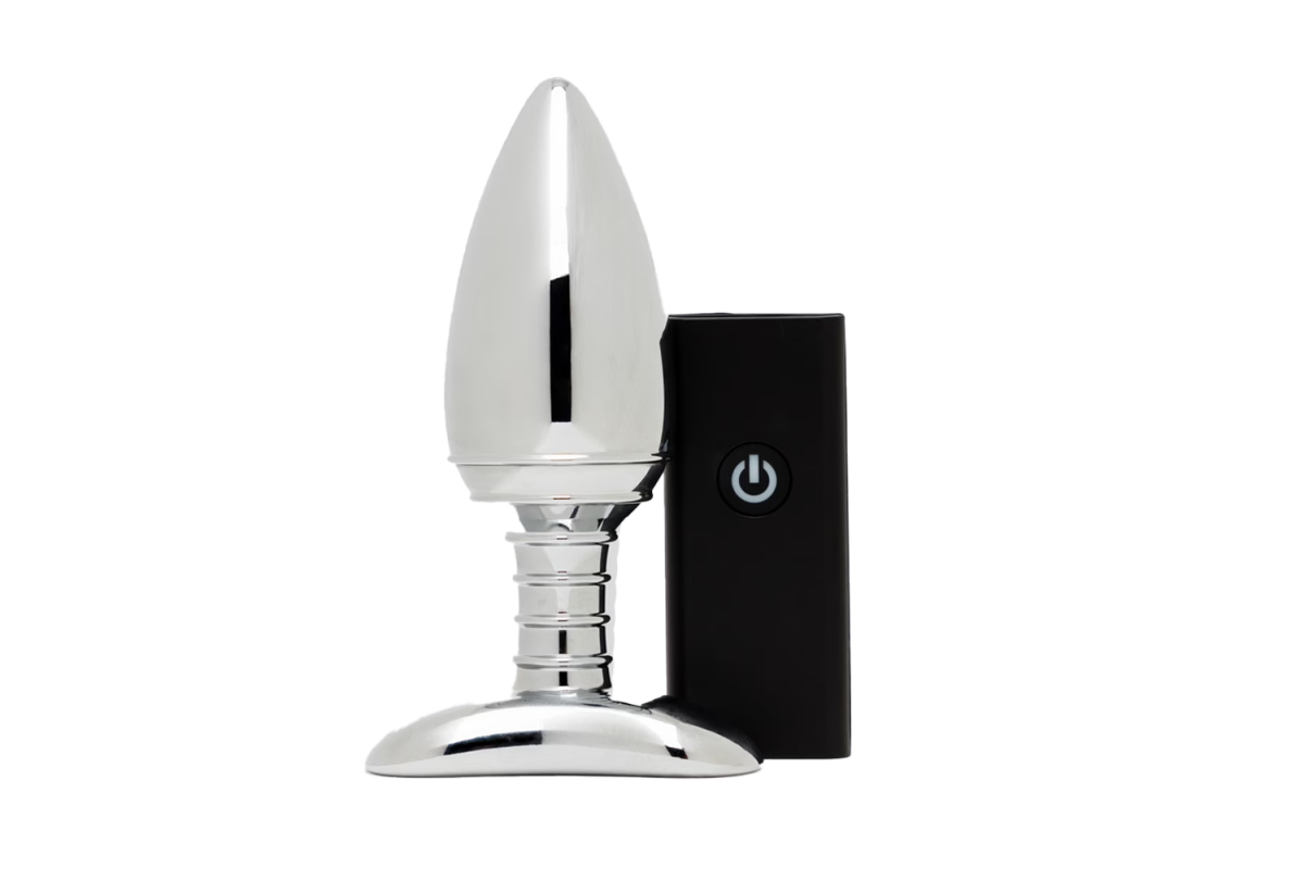 Nexus Cestos Metal Remote Control Rechargeable Vibrating Butt Plug
