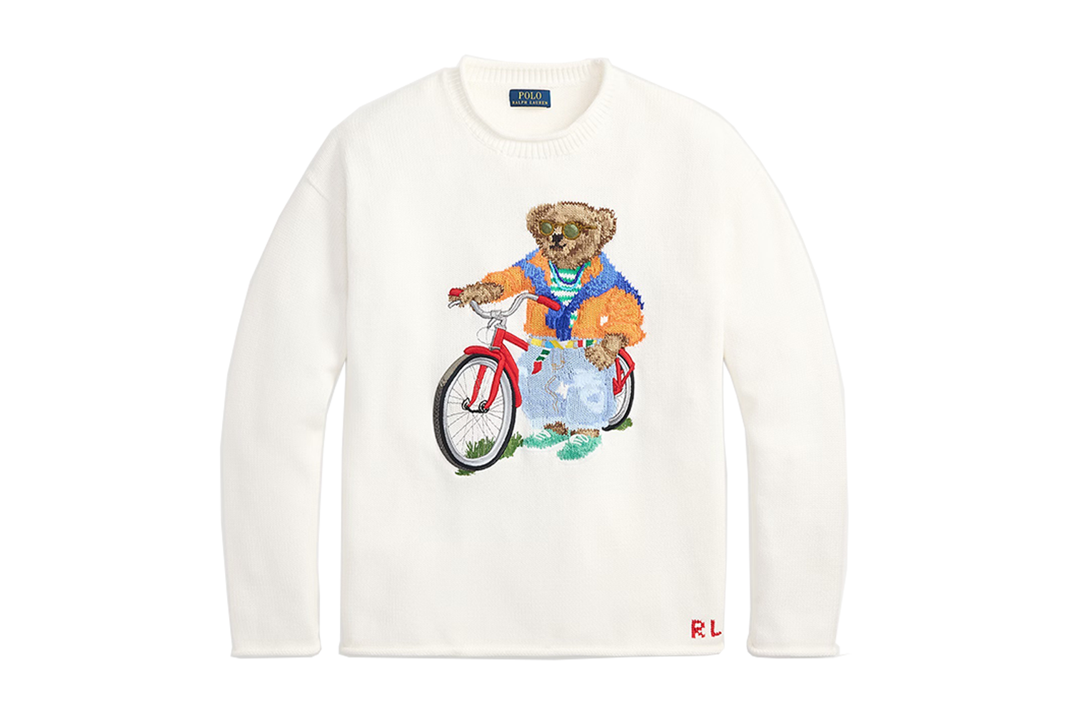 Polo Ralph Lauren Polo Bear Cotton Rollneck Sweater