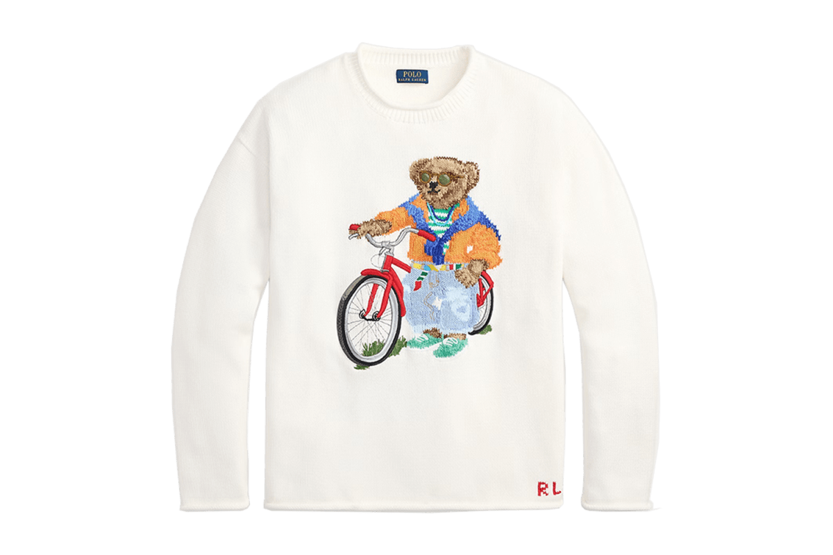 Polo Ralph Lauren Polo Bear Cotton Rollneck Sweater