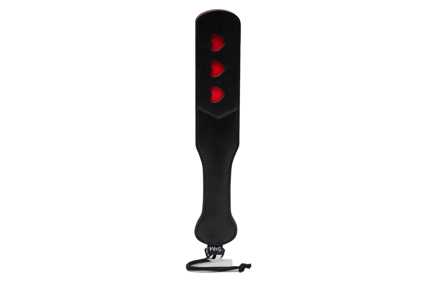 Sex & Mischief Heart Faux Leather Slapper Paddle