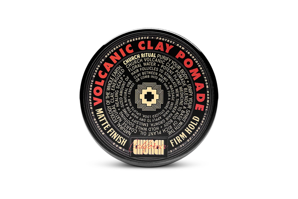 Church California Volcanic Clay Pomade