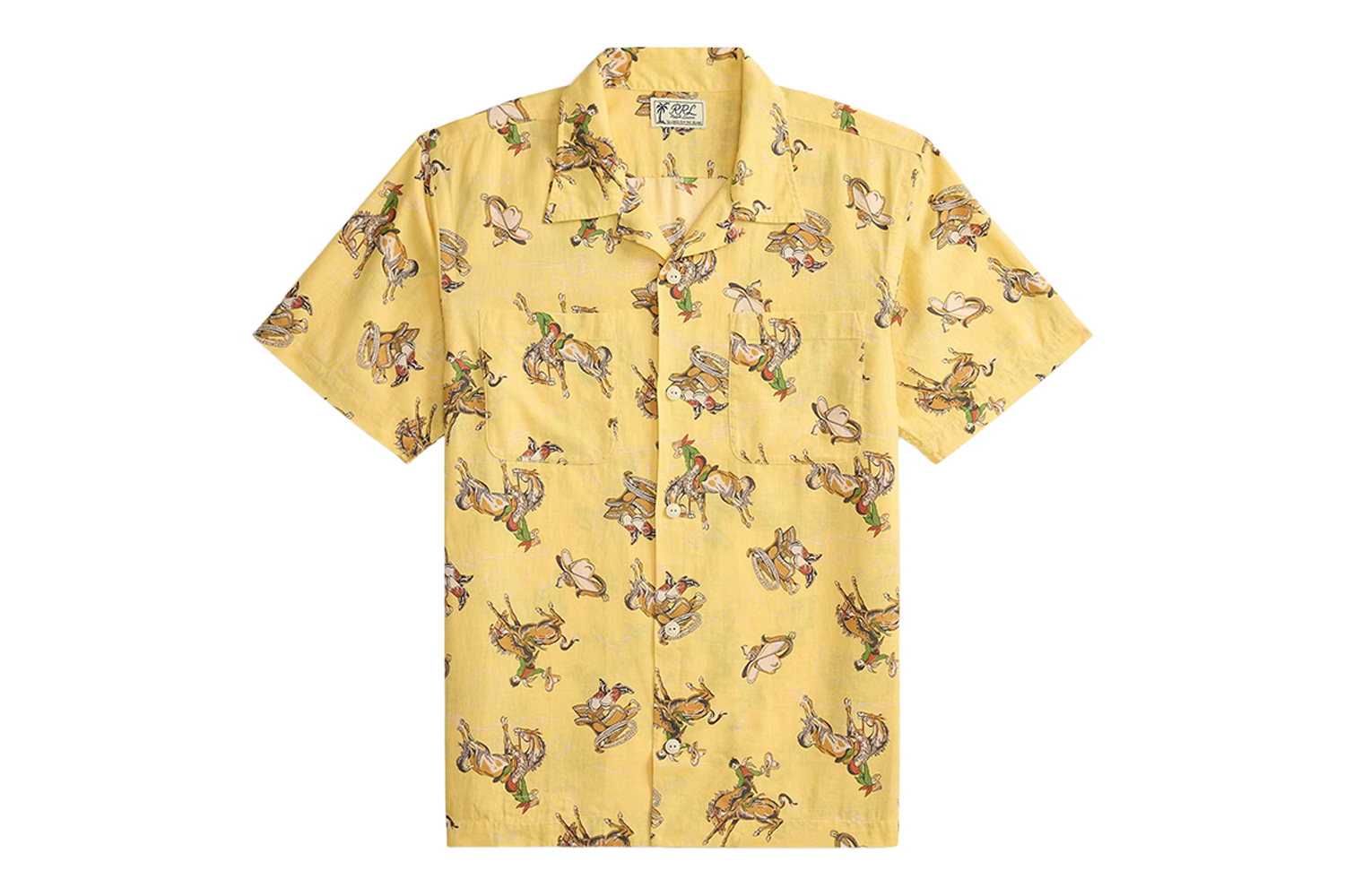 RRL Short Sleeve Camp Shirt