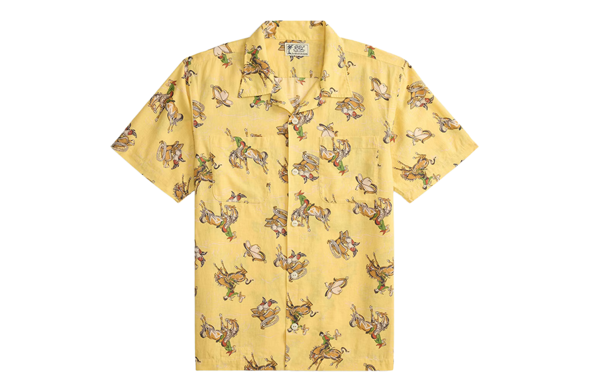 RRL Short Sleeve Camp Shirt