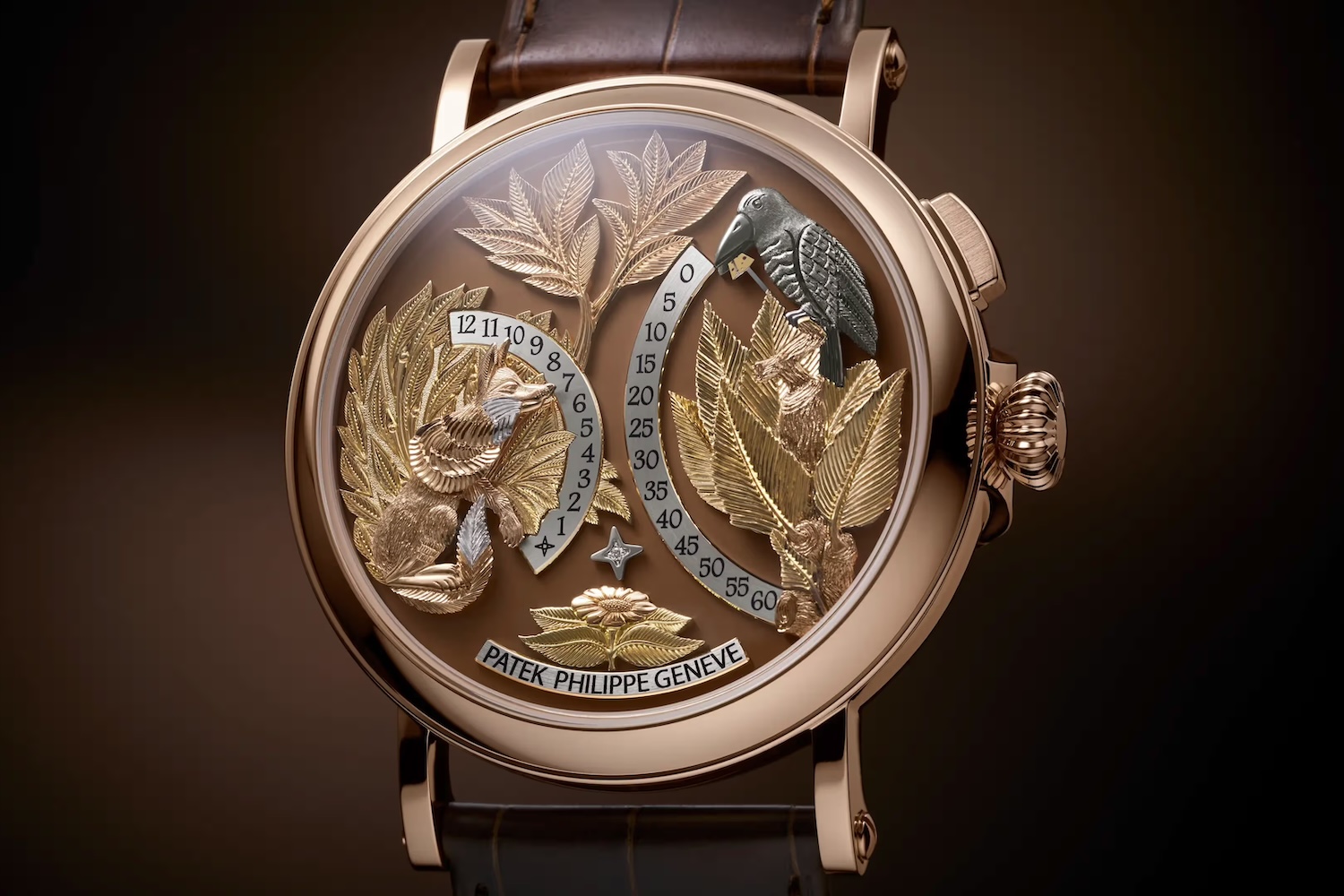 Patek Philippe Rare Handcrafts Automaton “The Crow and the Fox” ref. 5249R