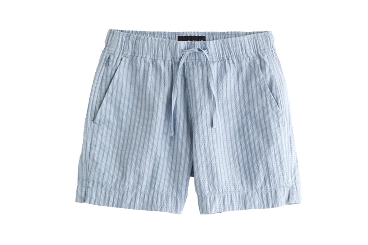 Abercrombie Seersucker Pull-On Short