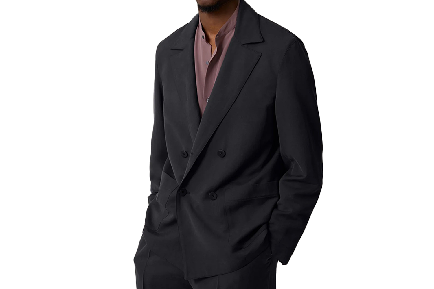 $$ — Stoffa Double-Breasted Shirt Jacket