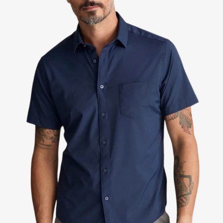 Untuckit Performance Short-Sleeve Gironde Shirt