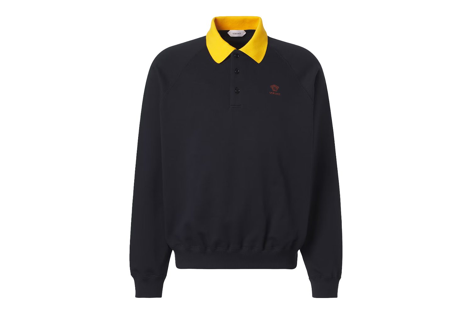 Versace Jersey Polo Sweatshirt