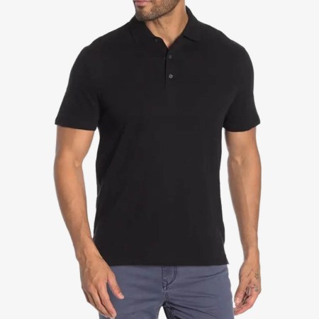 Vince Short Sleeve Slub Polo
