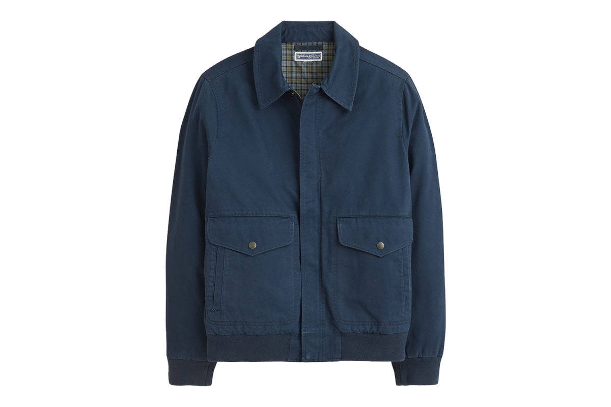 Wallace & Barnes Cotton Chino Flight Jacket