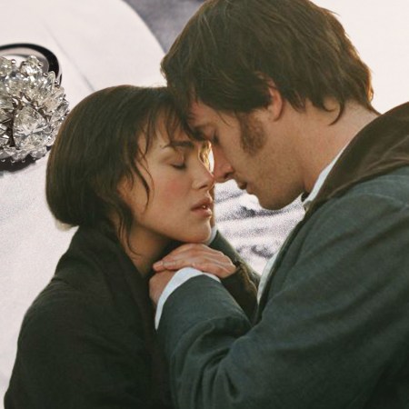 Keira Knightley and Matthew Macfadyan in "Pride and Prejudice"