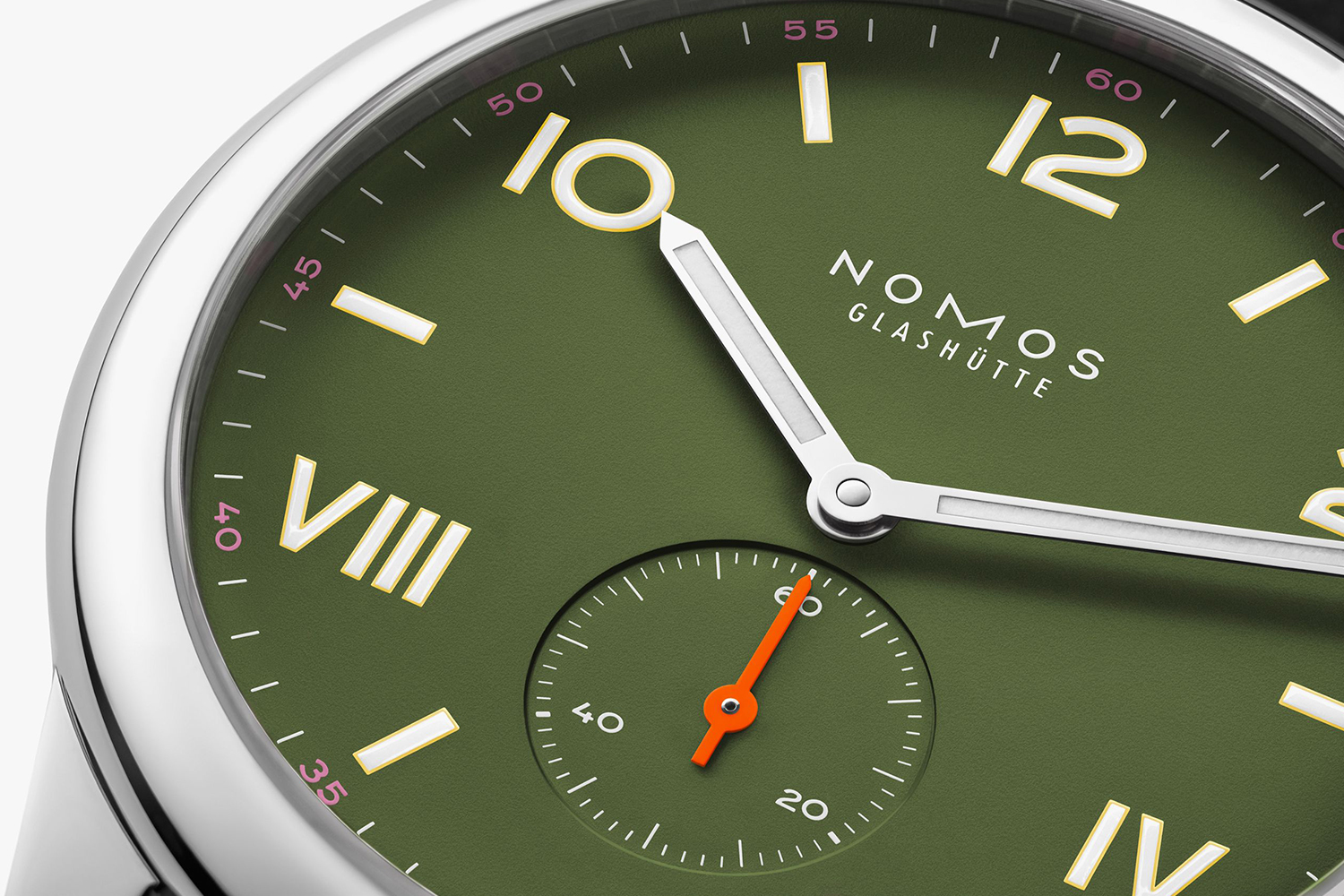 Nomos Glashütte Club Campus 38 All Olive