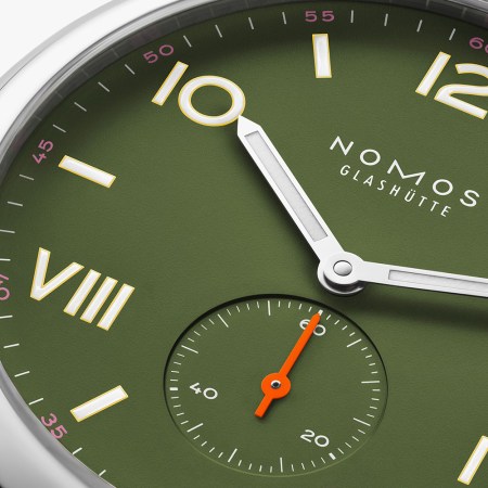 Nomos Glashütte Club Campus 38 All Olive
