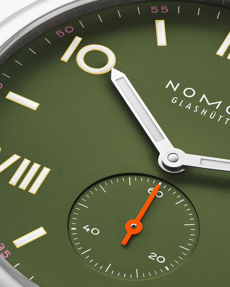 Nomos Glashütte Club Campus 38 All Olive
