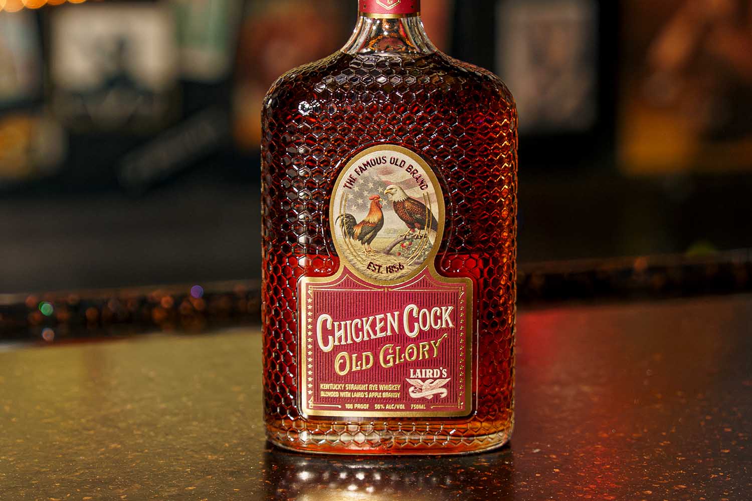 Chicken Cock and Laird's set out to celebrate America's 250th with a hybrid spirit