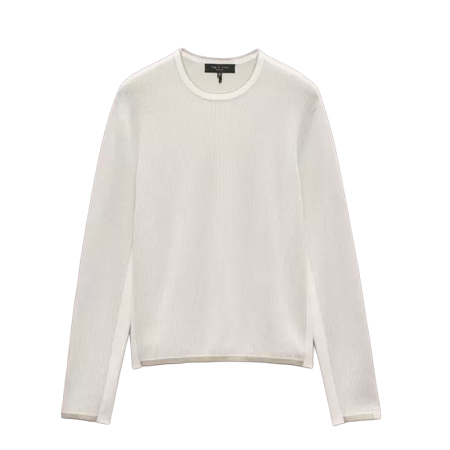 Rag & Bone WHT LS