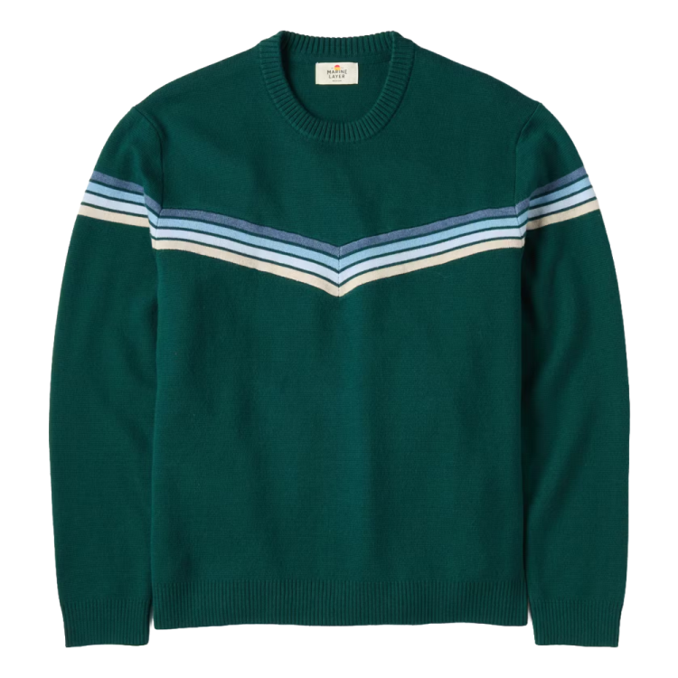 Marine Layer - Huckberry - Dean Crew Sweater Retro