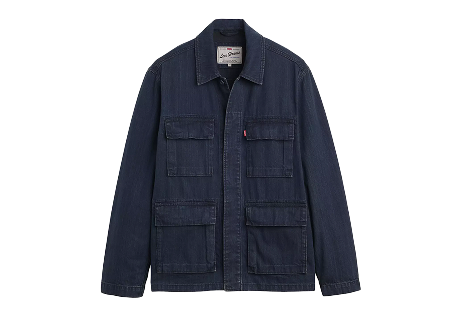 Frisko Jacket in Ink Smudge Blue