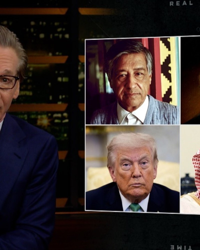 Bill Maher discussing troubling moments in history