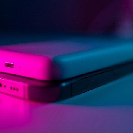 Phone and external battery