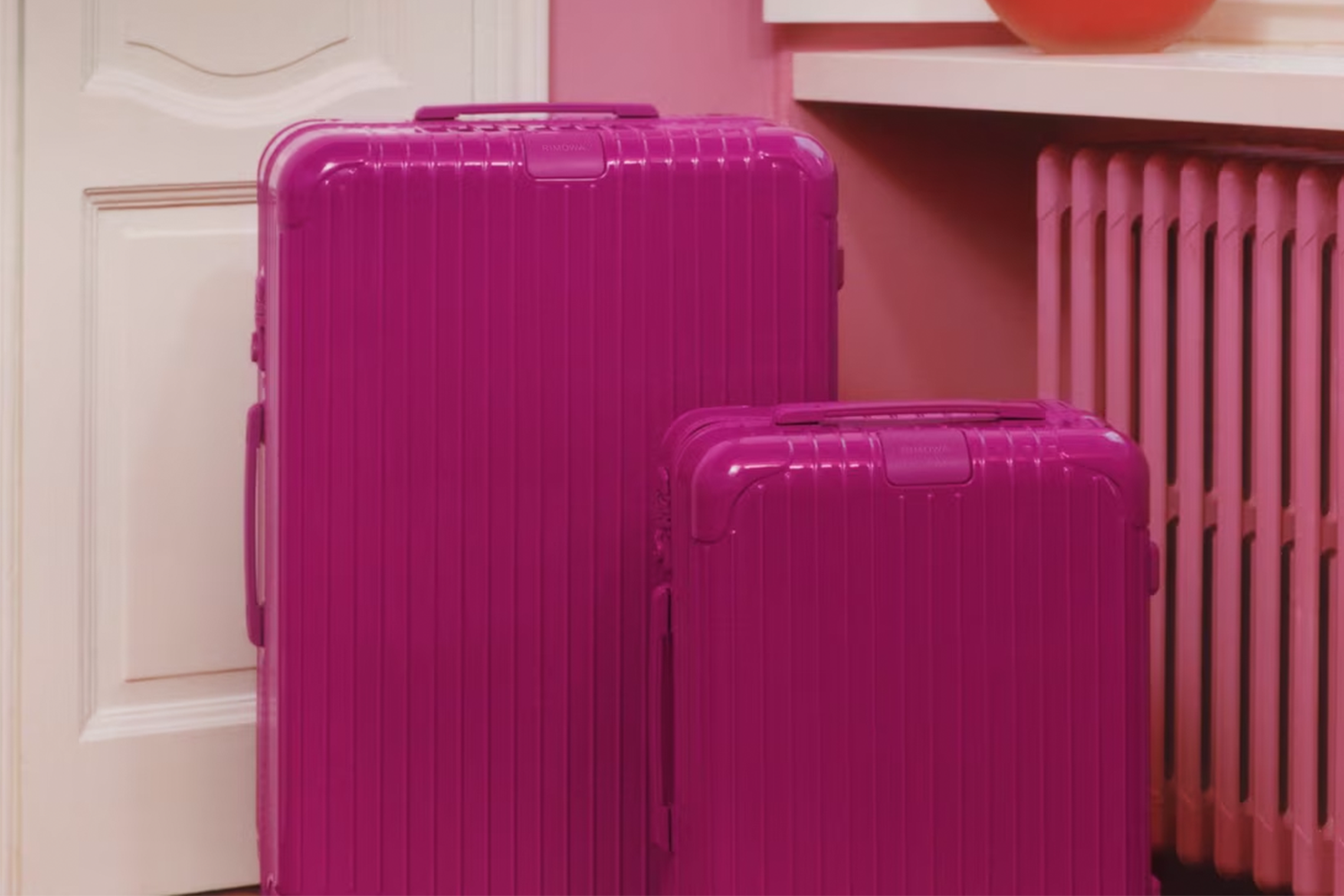 Rimowa Orange and Magenta Collection