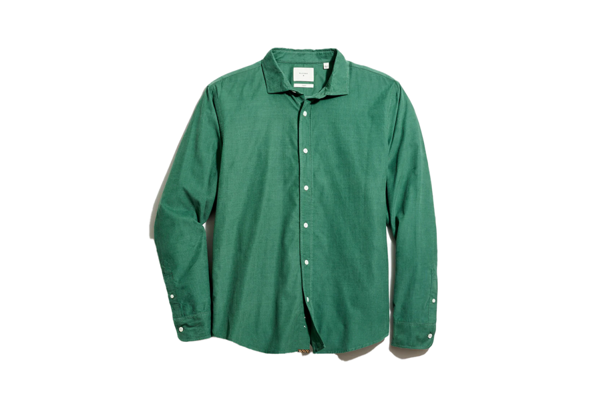 Billy Reid Corduroy Cedar Shirt
