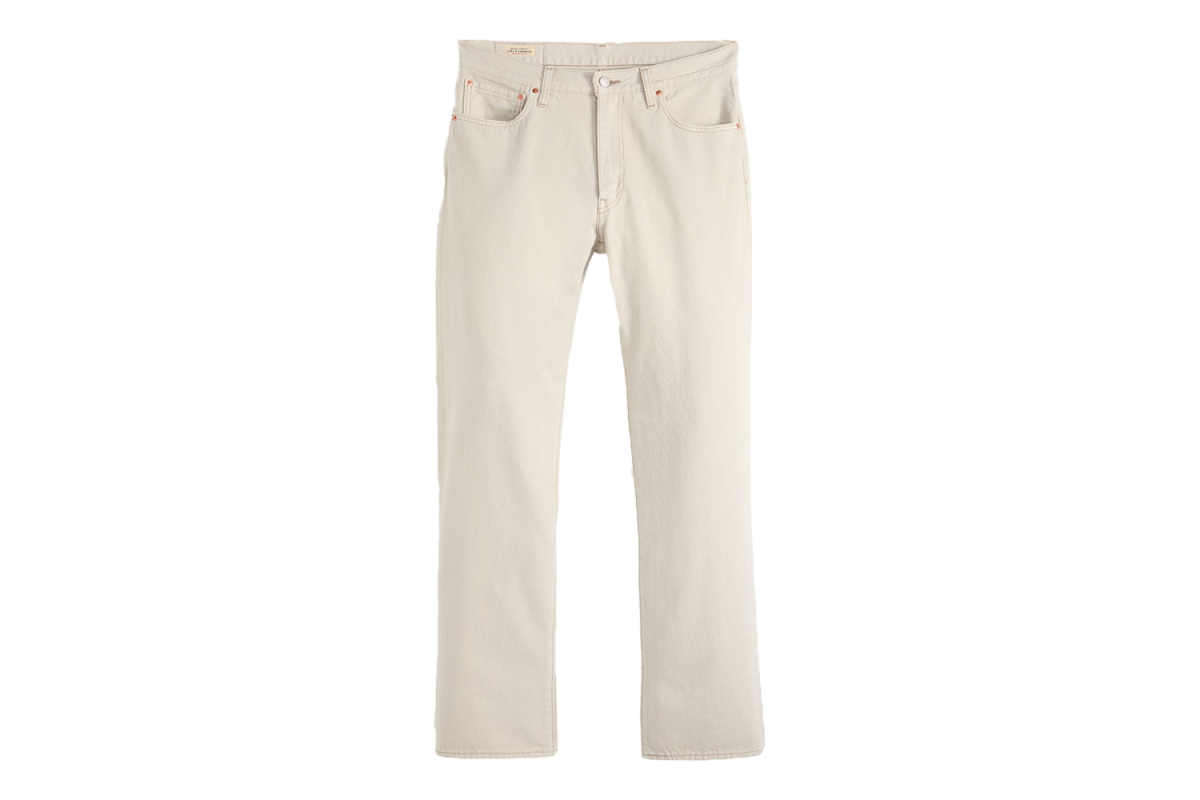 555 Relaxed Straight Jeans in Dreamy Stones Tan