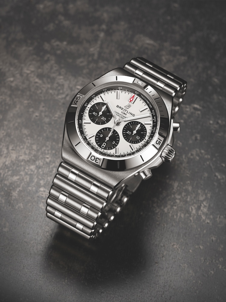 Chronomat B01 42 on concrete