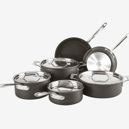 10 Piece Set / HA1 Hard Anodized Nonstick