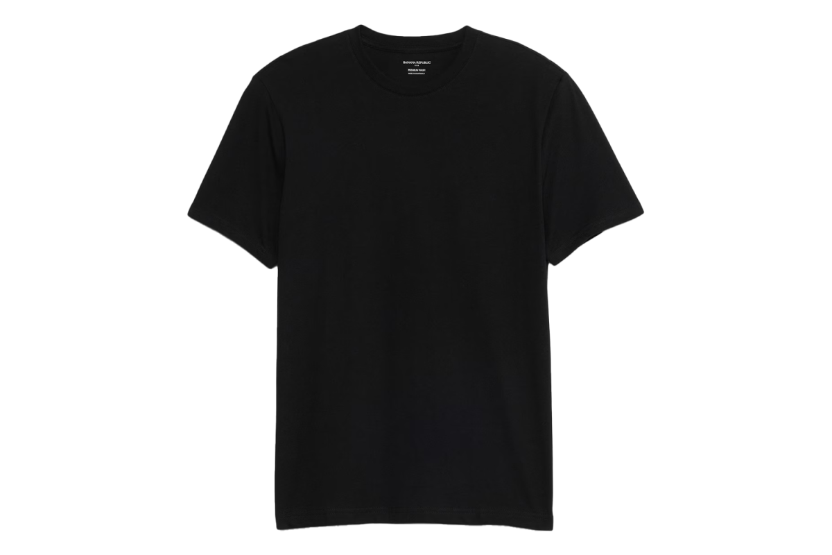 Banana Republic Standard-Fit Premium Wash Crew-Neck T-Shirt