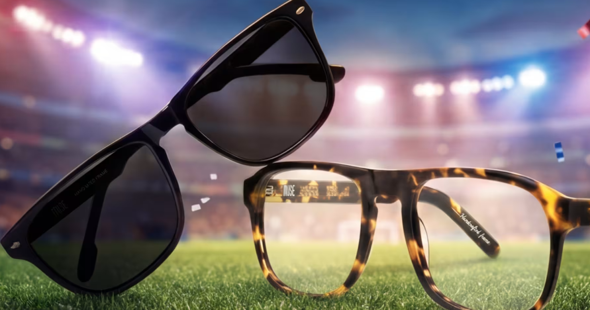 In honor of the World Cup, score big on shades and frames.