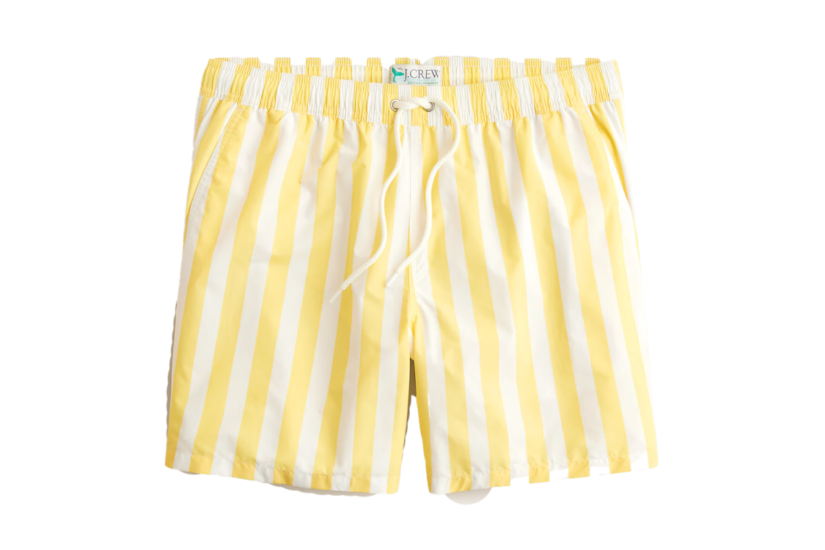 J.Crew 6″ Swim Trunk in Recycled Nylon