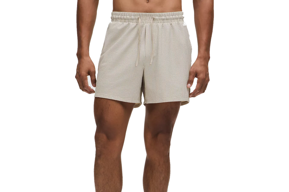 Lululemon Textured Swim Short 5″ Linerless