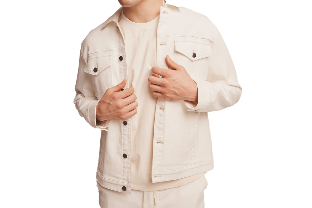Naadam Soft Denim Jacket