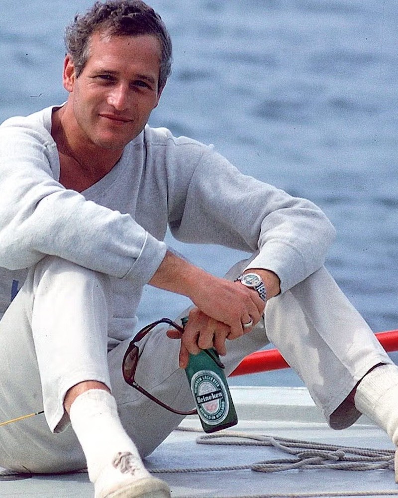 Paul Newman White Pants