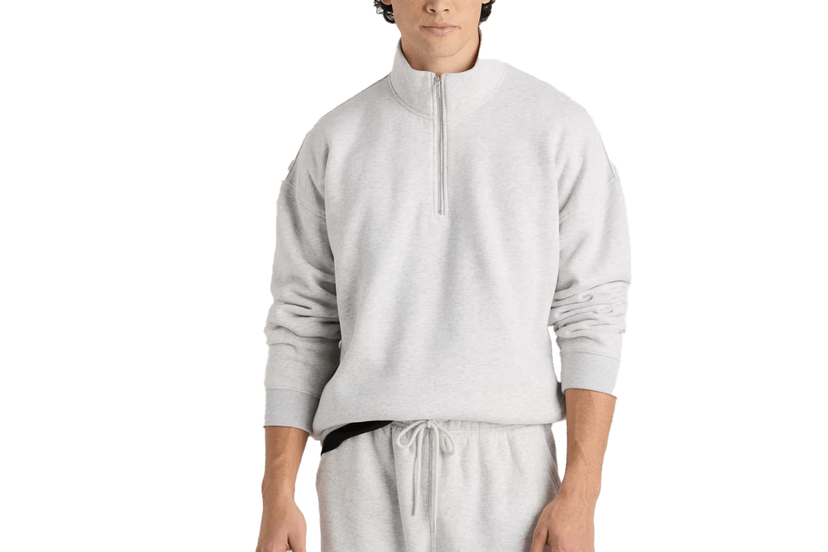 Quince Everyday Fleece Quarter-Zip Sweatshirt