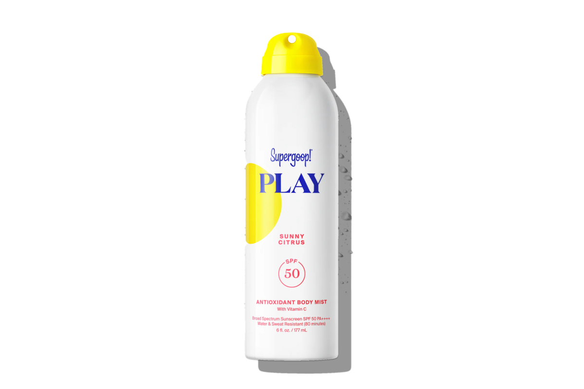 Supergoop PLAY Antioxidant Body Mist SPF 50 with Vitamin C