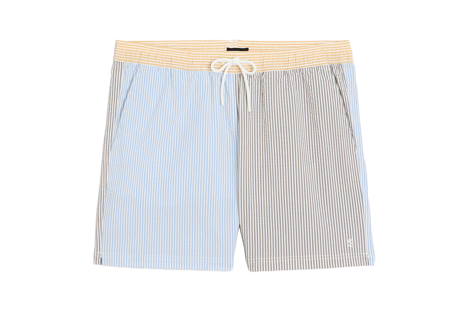Todd Snyder 5″ Seersucker Montauk Swim Trunk