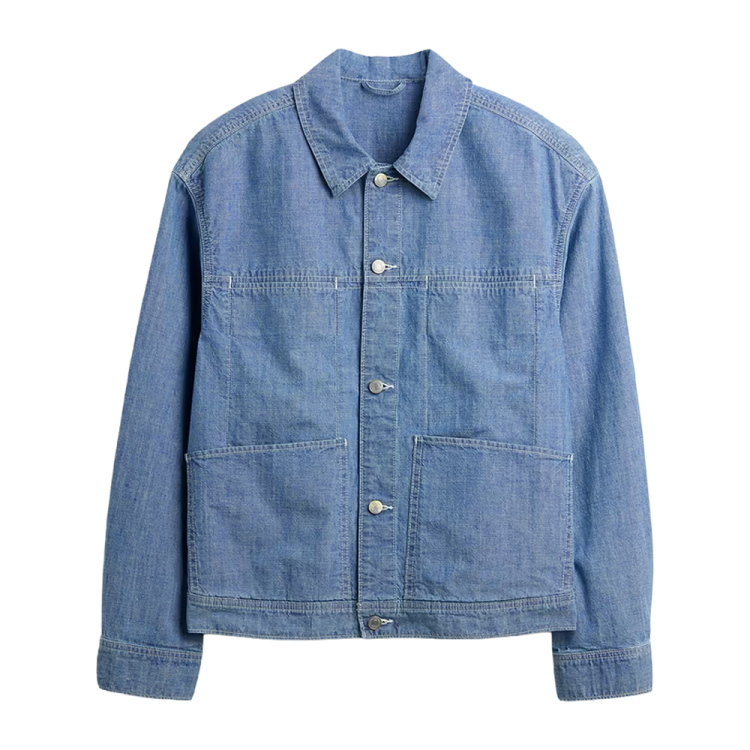 Gap — Boxy Chambray Jacket — $64 from $108 — 40% off
