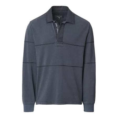 Rag & Bone — Washed Rugby Shirt — 230 from 338 — 30% off