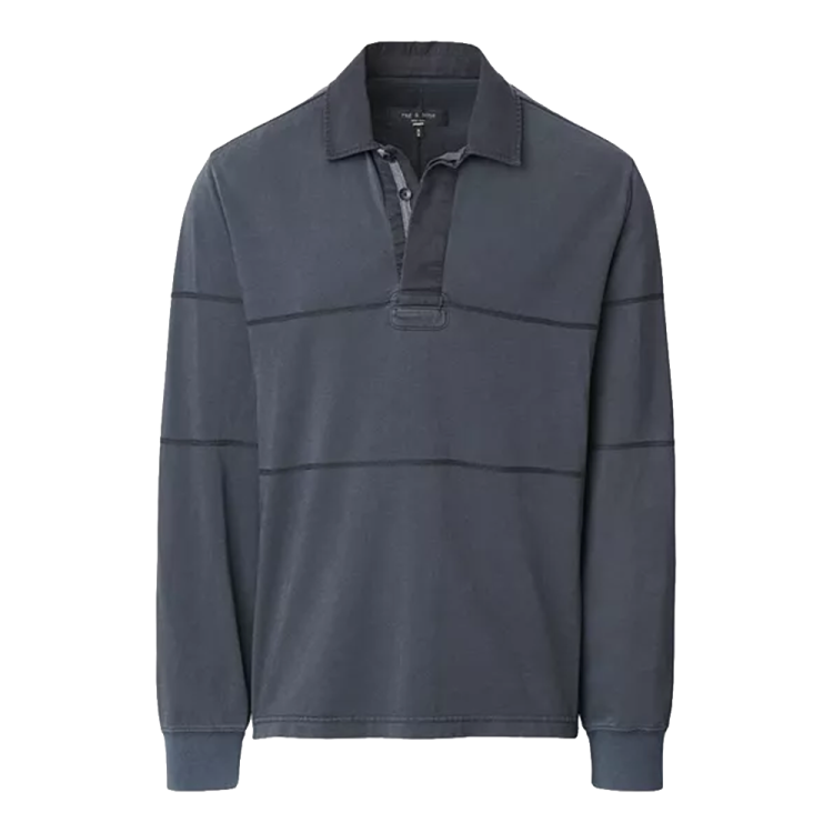 Rag & Bone — Washed Rugby Shirt — 230 from 338 — 30% off
