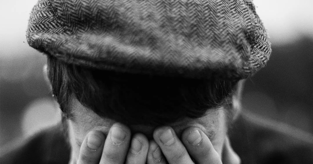 lifestyle image from brixton of man wearing hat