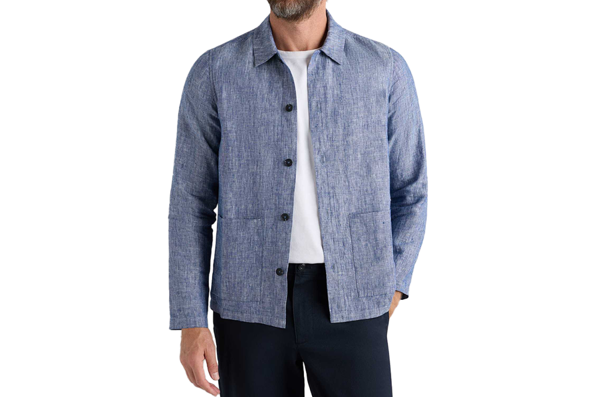 Quince 100% European Linen Chore Jacket