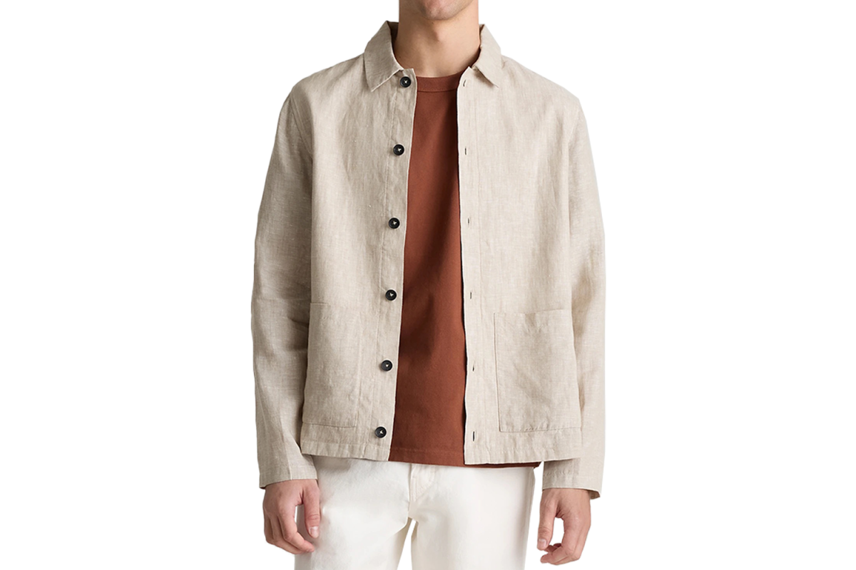 Quince 100% European Linen Chore Jacket