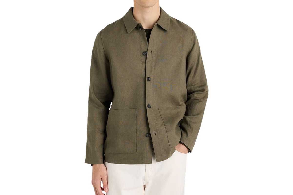 Quince 100% European Linen Chore Jacket