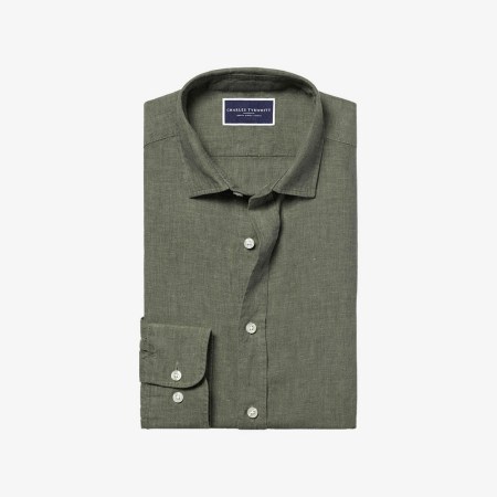 Charles Tyrwhitt Pure Linen Shirt