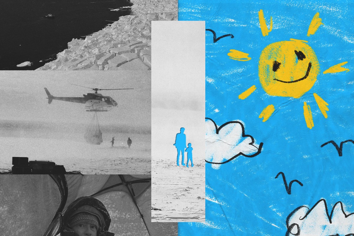 How does a climate scientist sleep at night when he's got Antarctic missions to plan, sea-level rise to predict and a six-year-old to parent?