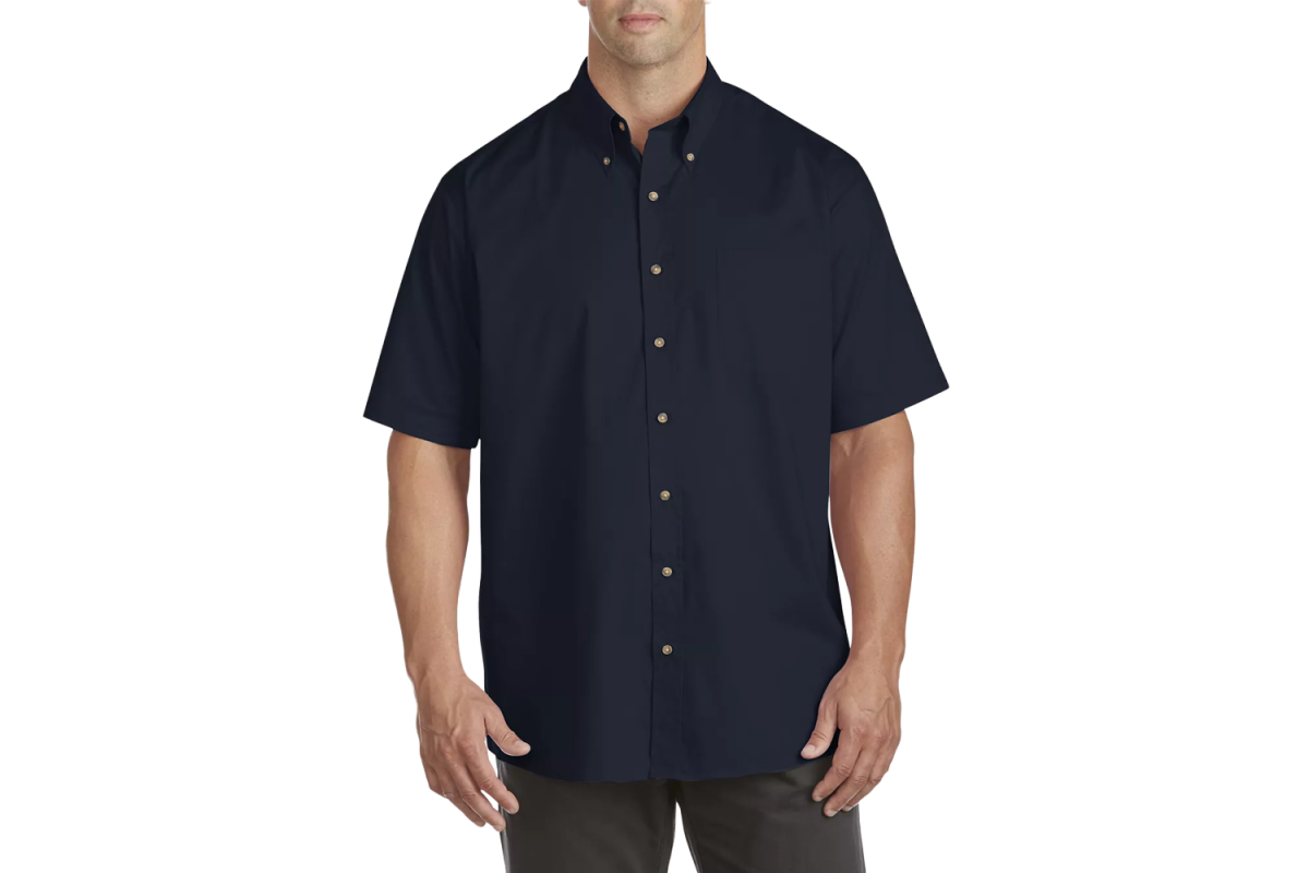 Harbor Bay Easy-Care Solid Sports Shirt