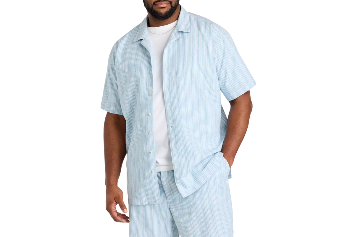 Oak Hill Striped Cabana Camp Shirt